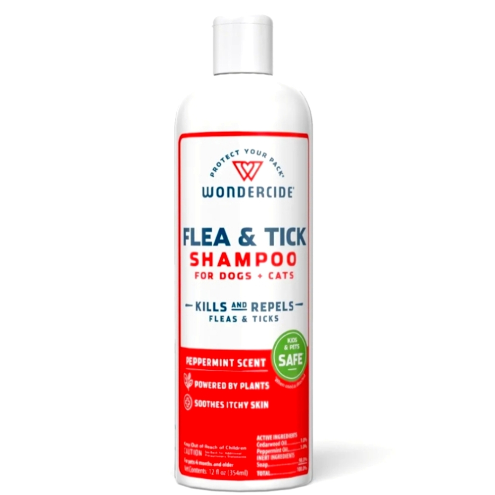 Flea & Tick Shampoo Dog Or Cat Wondercide for Pets New
